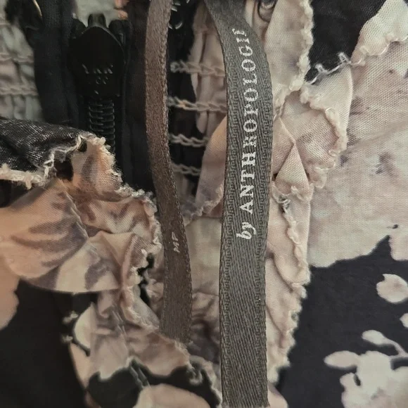 Anthropologie Floral Midi Dress MP - Picture 7 of 11